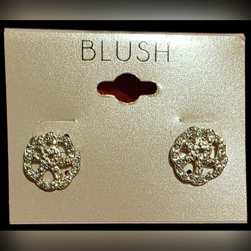 Sparkling Stud Earrings